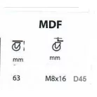 Gömb Kerék Műa.Fut. 45mm Menetes Fémház Mdf