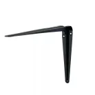 Polctartóvas 6*8" Porszórt Matt-Fekete 150*200 mm