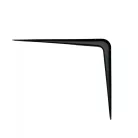 Polctartóvas 6*8" Porszórt Matt-Fekete 150*200 mm