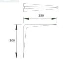 POLCTARTÓVAS FEHÉR 10*12" 250*300 MM