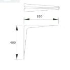 POLCTARTÓVAS FEHÉR 14*16" 350*400 MM