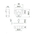 BÚTORCSAPPANTYÚ GÖRGŐS REZEZETT GP03 BP