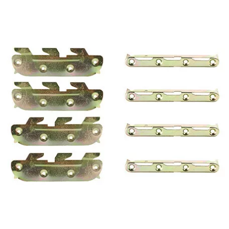 Ágyvasalás Garnitúra 130mm /Sárga/ 11470, 55-2