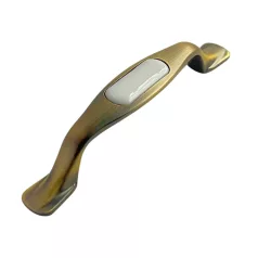 Bútorfogantyú Kerámia 96M Matt Antik Réz 6058