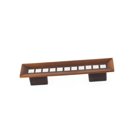 Bútorfogantyú 96 - 64mm Titusz Kávé Ak4033