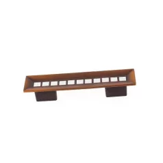 Bútorfogantyú 128mm Titusz Kávé Ak4033