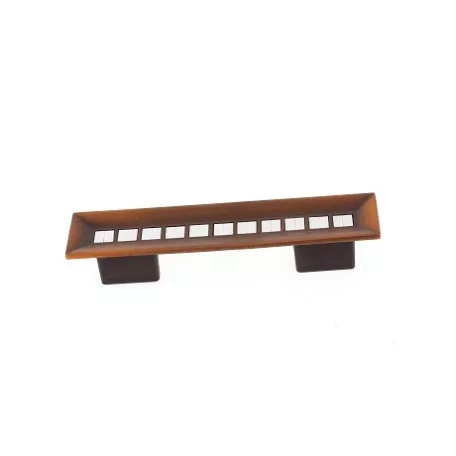 Bútorfogantyú 128mm Titusz Kávé Ak4033