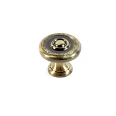 Bútorgomb Díszes 27mm Antik Réz Ak5063