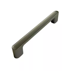 Bútorfogantyú Szögl.128 mmmatt Feketenikk Ak80101