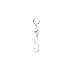 Karabiner Rugós 80mm Forgóval C1007