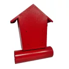 Postaláda Szórólaptartós Házikó Piros Mélia Mc006 47*11*37.5 cm