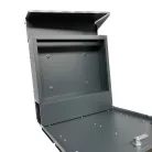 Postaláda Szórólaptartós Modern Antracit Nova Md002 37*11*37 cm