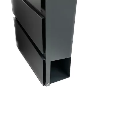 Postaláda Szórólaptartós Modern Antracit Nova Md002 37*11*37 cm