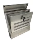 Postaláda Szórólaptartós Kültéri Rozsdam Melba 33,5*10*30,5 cm