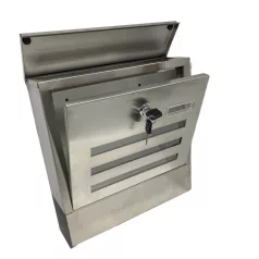   Postaláda Szórólaptartós Kültéri Rozsdam Melba 33,5*10*30,5 cm