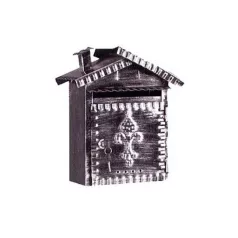   Postaláda Kov.Jell."Házikó"Fekete Smb-24 30*12*33 cm 