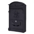 Postaláda Öntött Xl Fekete Cimeresarthur 29*47 Pb-301Al