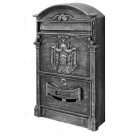 Postaláda Öntött.Xl Antik-Ezüst C.Arthur 29*47 Pb-301Al