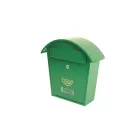 Postaláda Salamon Zöld Kerek Tetejű 38*13,5*36 cm