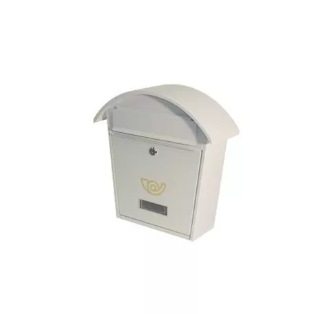 Postaláda Salamon Fehér Kerek Tetejű 38*13,5*36 cm