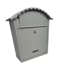 Postaláda Szürke Kerek Csipkés Sába 38*13,5*36 cm