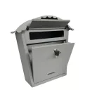 Postaláda Szürke Kerek Csipkés Sába 38*13,5*36 cm