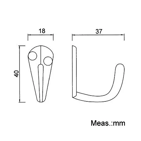 Fogas Mini 1-Ágú Antik C074