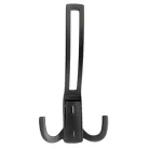 Fogas Kalaptartós 2-Ágú Matt Fekete Ak7197-L