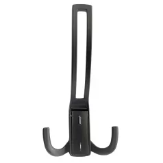 Fogas Kalaptartós 2-Ágú Matt Fekete Ak7197-L