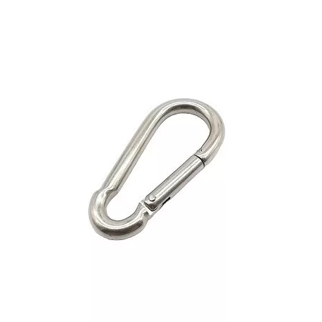 Tűzoltókarabiner 4X40mm Acél Din5299-C Zp
