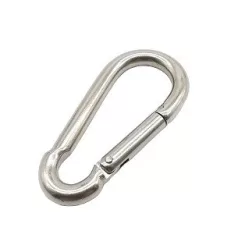 Tűzoltókarabiner 10X100mm Acél Zp
