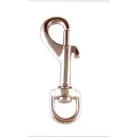 Karabiner Díszes Rugós 65 mm Acél East G.
