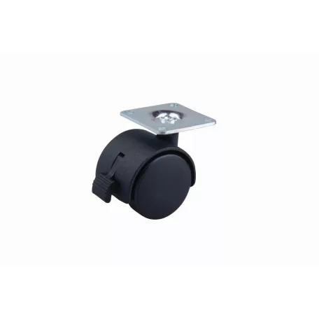 Fotelgörgő 50mm Talpas Fékes Strong 36146