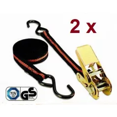 RAKOMÁNY RÖGZÍTŐ 2,5M+5M*25MM 250KG 2DB 003228, AH-003/2