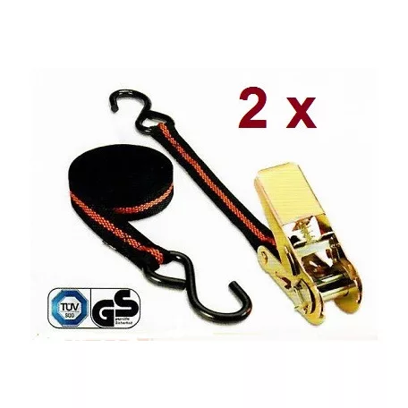 Rakomány Rögzítő 2,5M+5M*25mm 250Kg 2 db 003228, Ah-003/2