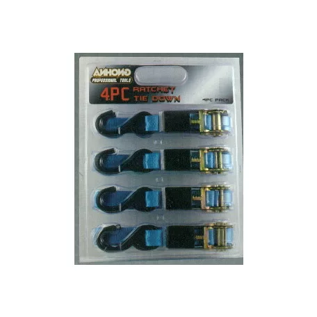 Rakomány Rögzítő 5M*25mm 250Kg 4 db 003421, Ah-003/4