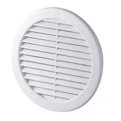 Szellőzőrács Kerek Müa.Fehér Szúnyogháló Mv 100