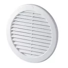 Szellőzőrács Kerek Müa.Fehér Szúnyogháló Mv 125
