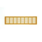 Szellőzőrács Fekete Matt 80*400mm D.