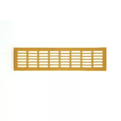 Szellőzőrács Fekete Matt 80*400mm D.