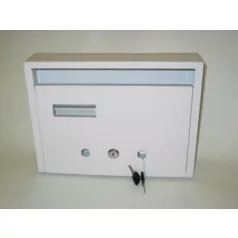 Postaláda Lépcsőházi Fehér Névj.T. Ibiza 31*23*6 E