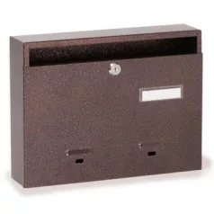   Postaláda Lépcsőh.Bronz N.T.Lef.Ny. Sóly 33*25*7 Fekvő A4