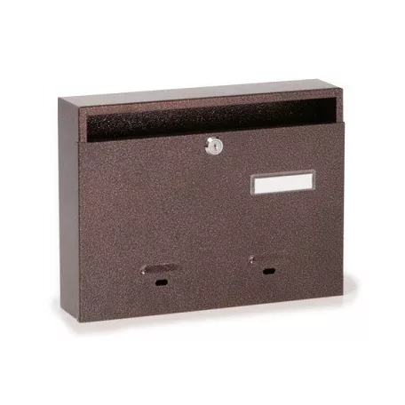 Postaláda Lépcsőh.Bronz N.T.Lef.Ny. Sóly 33*25*7 Fekvő A4