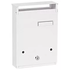   Postaláda Álló 2 Bed.Fehér Névtart.Sóly. 30*21 Minimál Z