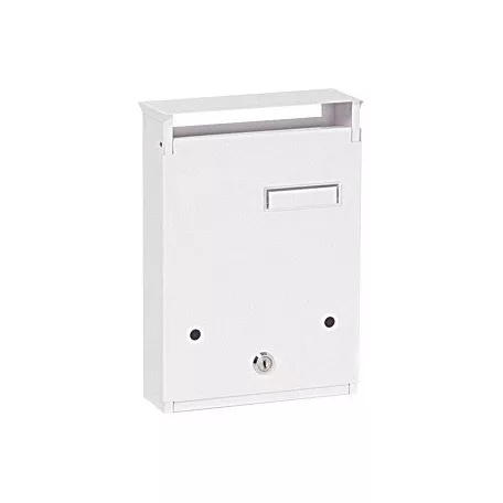 Postaláda Álló 2 Bed.Fehér Névtart.Sóly. 30*21 Minimál Z