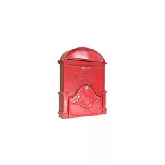 Postaláda Öntött Piros Kürtös V-400 40*30*6.5 cm
