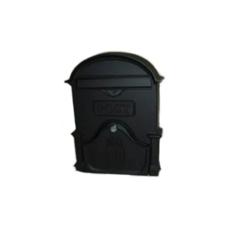 Postaláda Öntött Fekete Kürtös V-330 33*30 cm