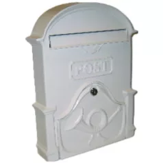 Postaláda Öntött Fehér Kürtös V-400Xl 40*30*11 cm