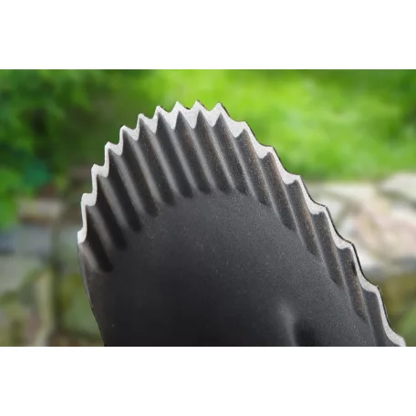 VERTO Ásó-Lapát Üvegsz.Nyél. T-Rex Fog. Íves