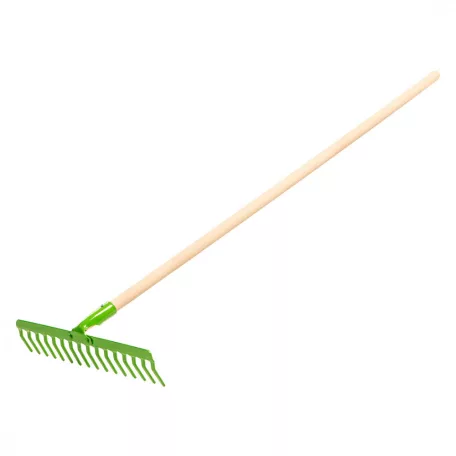 VERTO Gereblye 16 Fogú 41,5Cm Fanyéllel